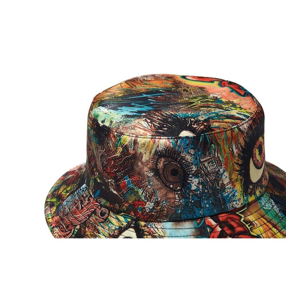 4343 Bucket Hat ,Packable Reversible Printed Sun Hats,Fisherman Outdoor - Picture 5 of 9